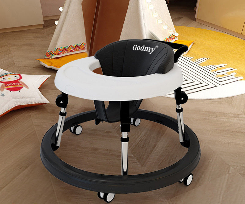 Baby Learning Multifunctional Anti Rollover Can Sit And Push Trolley