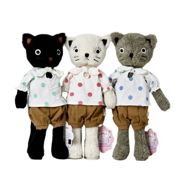 A Variety Of Dressing Kitty Plush Toys Cat Lovers Doll Ragdoll Gifts