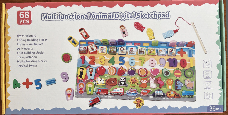 Multi Functional Animal Digital Drawing Board