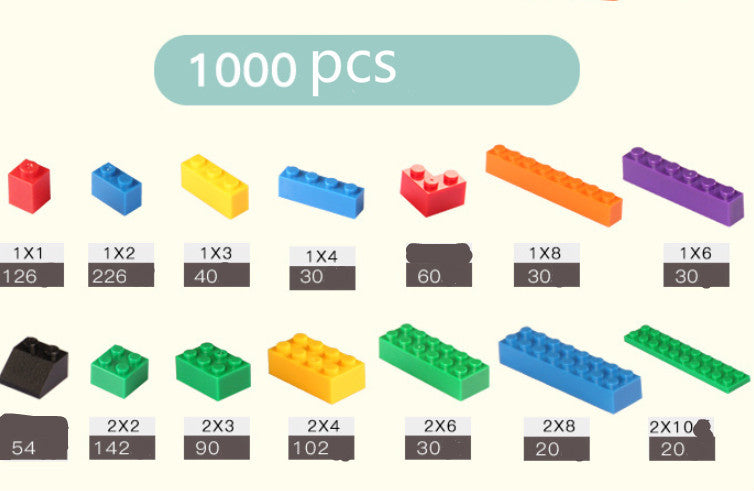 Bulk small particle building blocks