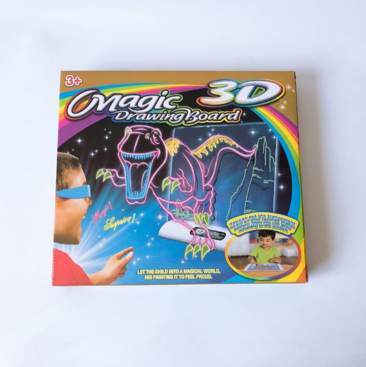 Children's Luminous 3D Drawing Writing Board