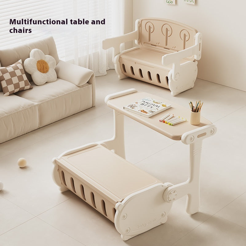 Children's Multifunctional Learning Desk And Chair Set