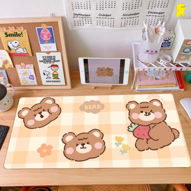 Cherry Mouse Pad Girl Japanese Study Desk Mat Student Desk Mat