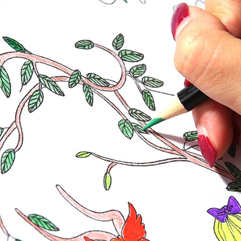 Wooden Box Brush Set Children's Drawing Set