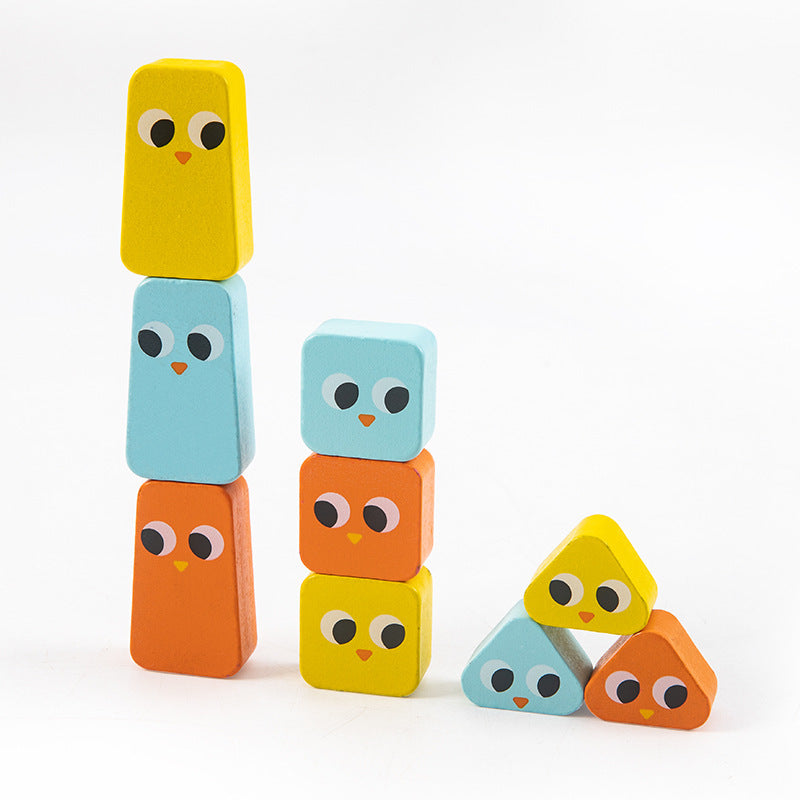 Children's Wooden Building Blocks