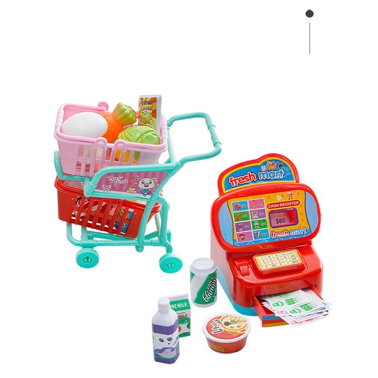 Supermarket puzzle hanging board