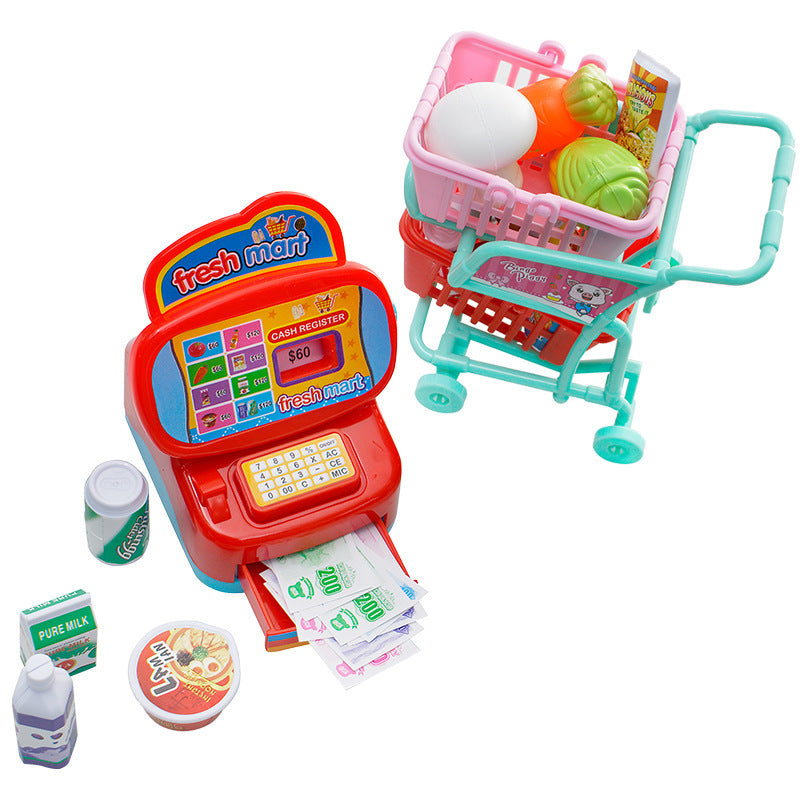 Supermarket puzzle hanging board