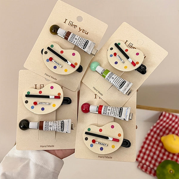 Art Drawing Board Female Creative Duckbill Clip