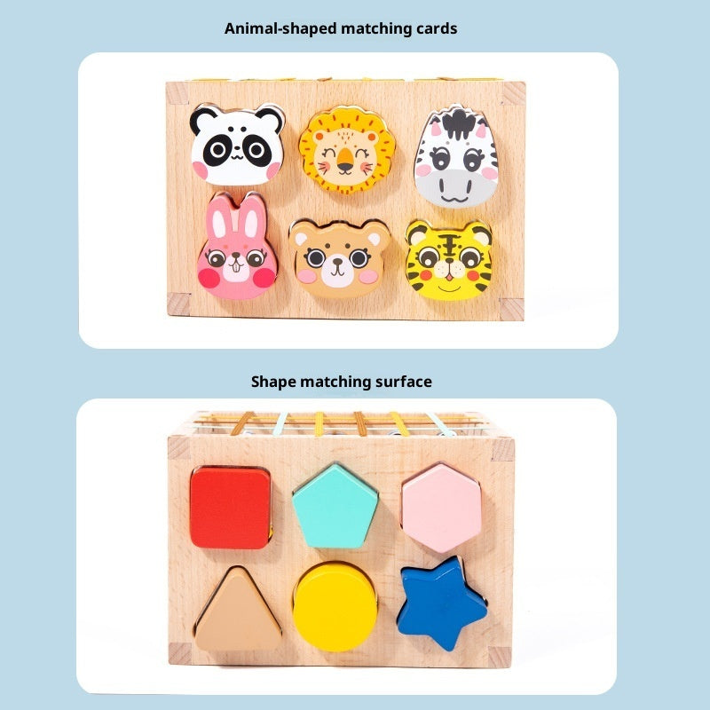 Children's Early Education Shapes Color Cognitive Puzzle Toys