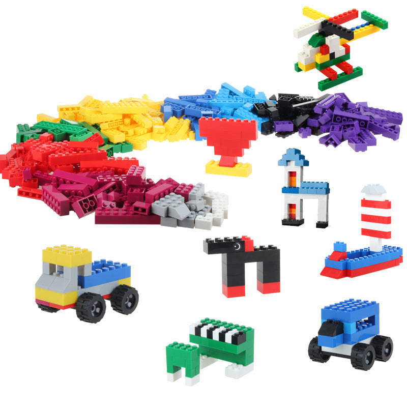 Bulk small particle building blocks