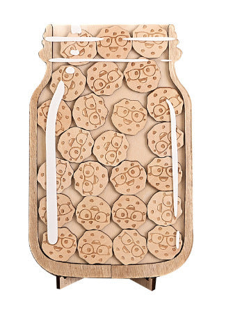 Children's XINGX Reward Cans Points Reward Learning Self-discipline Reward Cans 25 XINGX Wooden Decoration