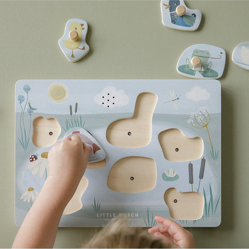 Fashion Toddler Animal Sound Grab Board