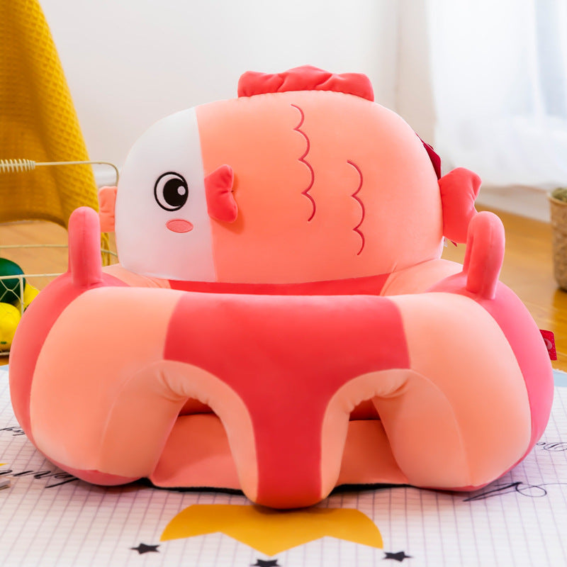 Learning Seat Plush Toy Baby's Stool Drop-resistant Armchair Removable And Washable