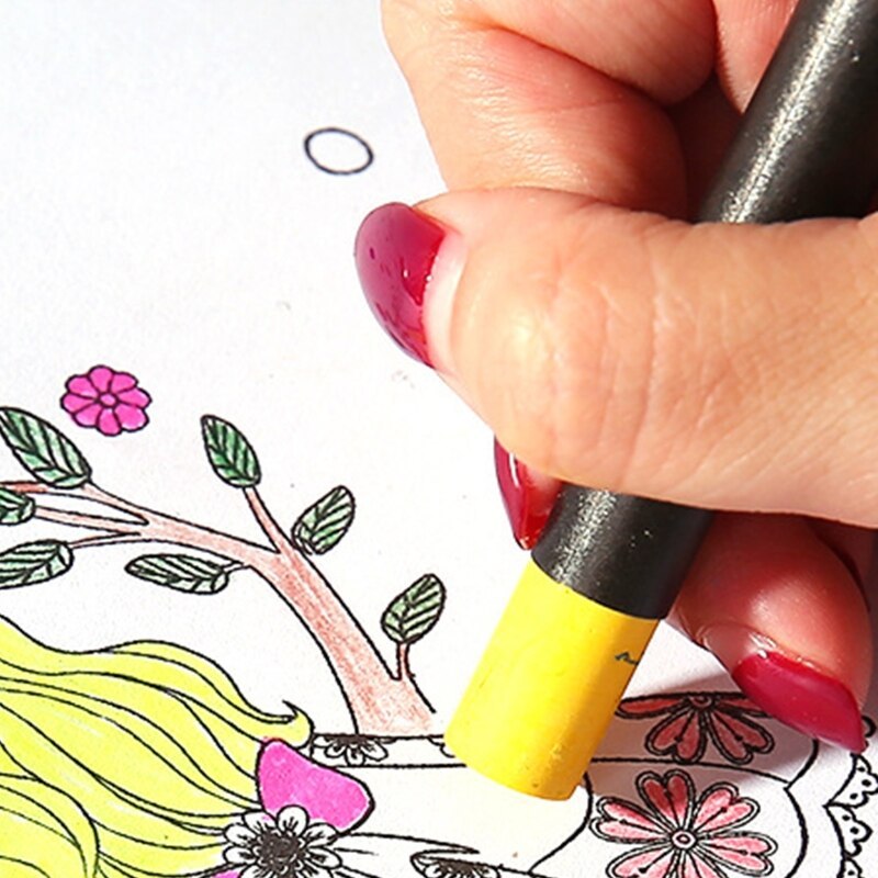 Wooden Box Brush Set Children's Drawing Set