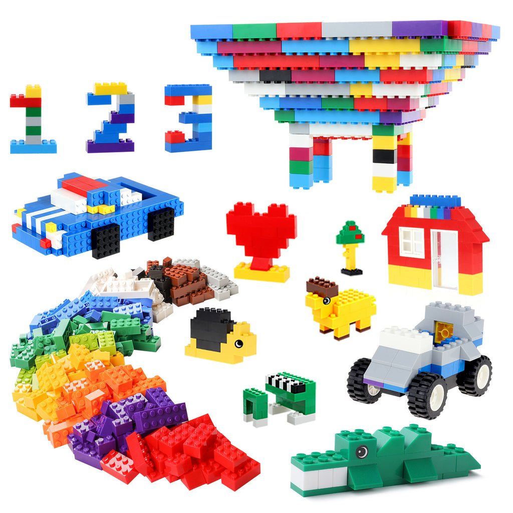 Bulk small particle building blocks