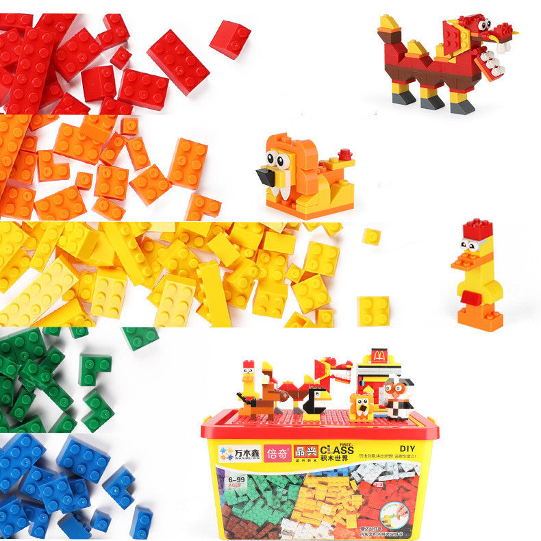 Bulk small particle building blocks