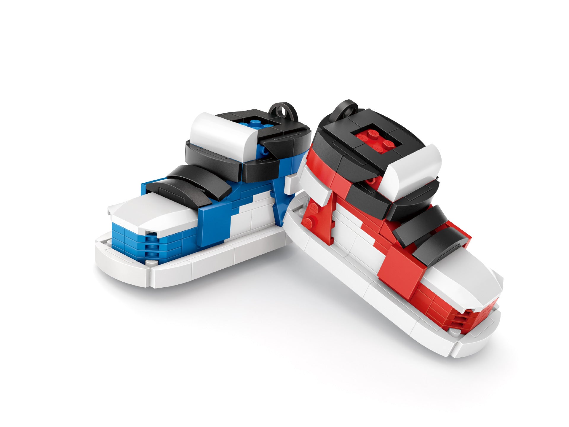 Small Particles Couple Sports Shoes Sneakers Building Block Model Toy