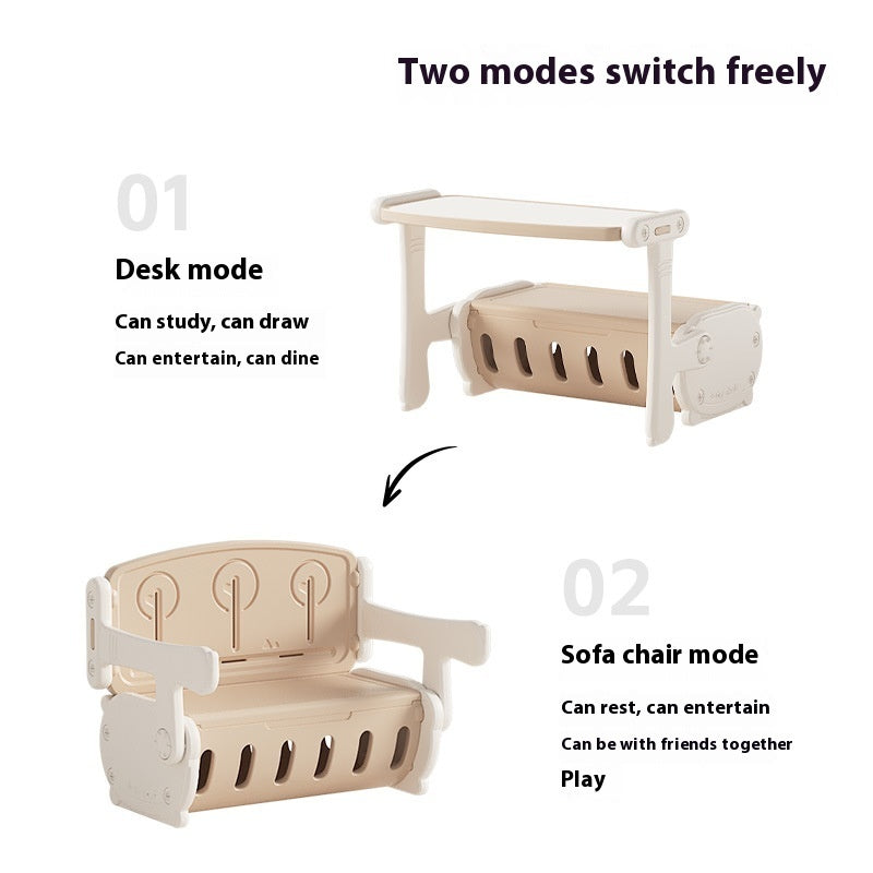 Children's Multifunctional Learning Desk And Chair Set