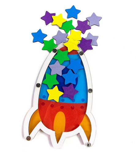 Children's XINGX Reward Cans Points Reward Learning Self-discipline Reward Cans 25 XINGX Wooden Decoration