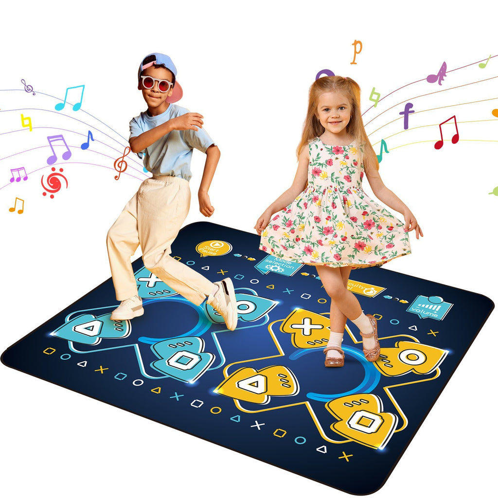 VEVOR Dance Mat For Kids Dance Pad Toys Two Player Gift For 3  Year Old Girls