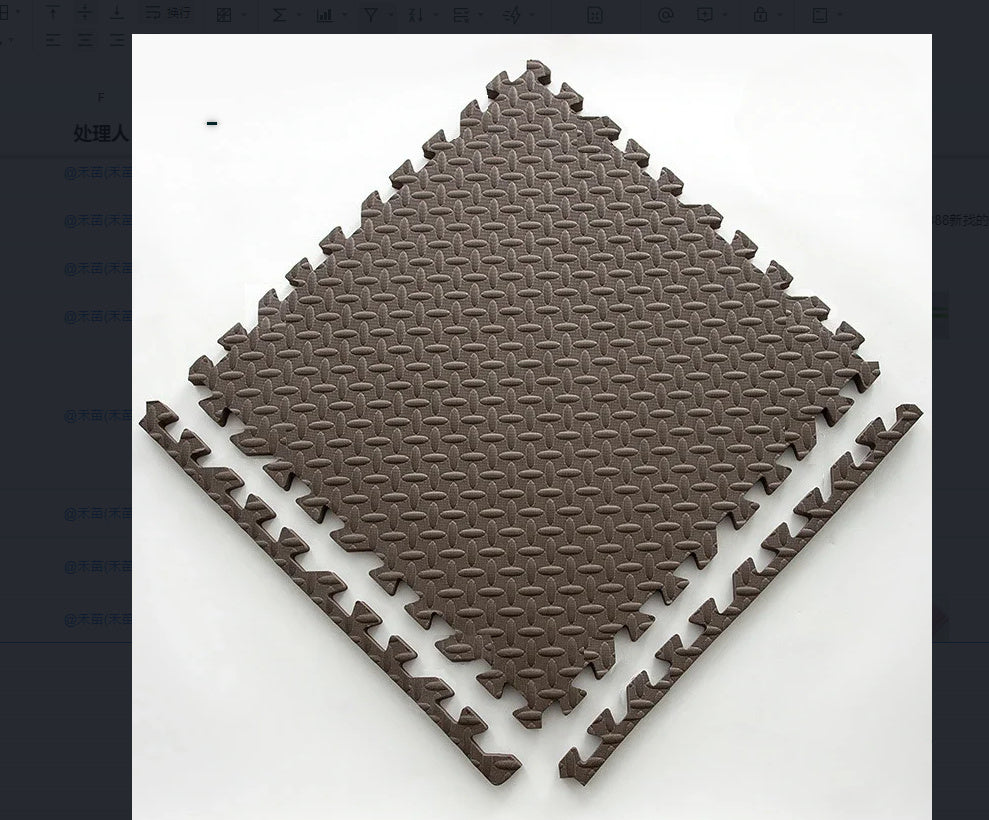 Children EVA Educational Toys Kids Soft Floor Play Mat Chain Gym