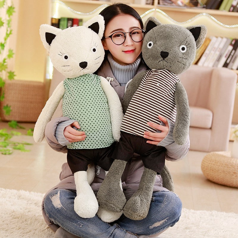 A Variety Of Dressing Kitty Plush Toys Cat Lovers Doll Ragdoll Gifts