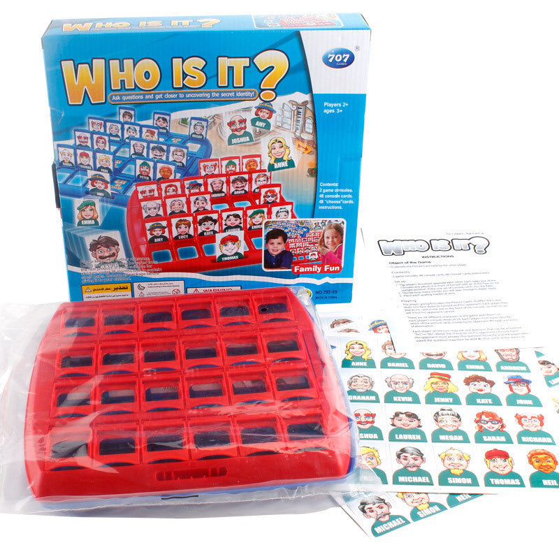 Logical reasoning children's board game