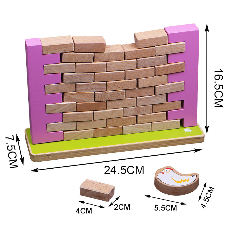 Brick Wall Breaking Board Game