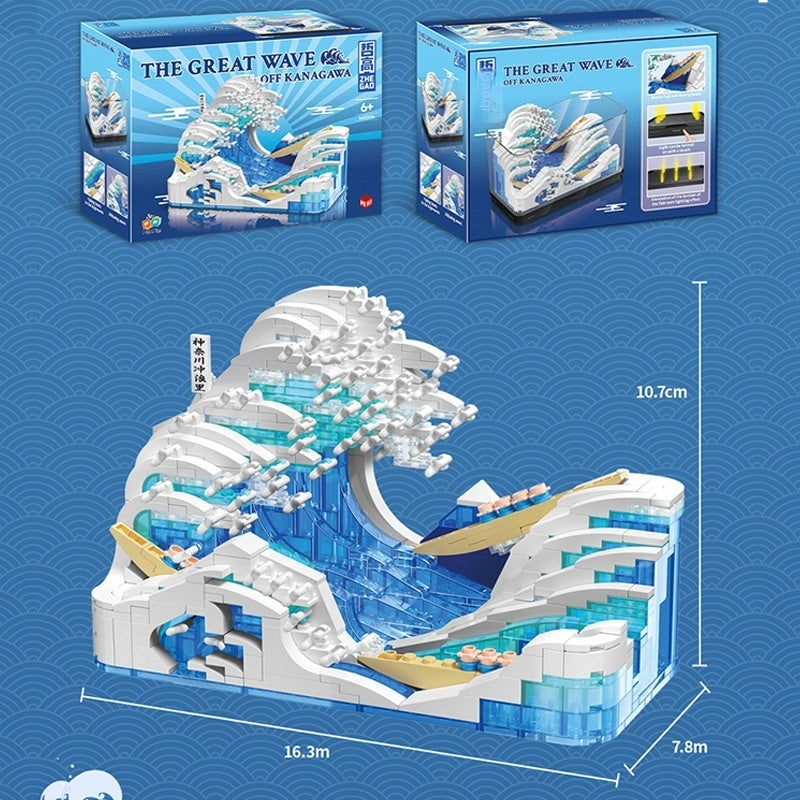 Light Fish Tank Building Blocks Decorative Ornaments