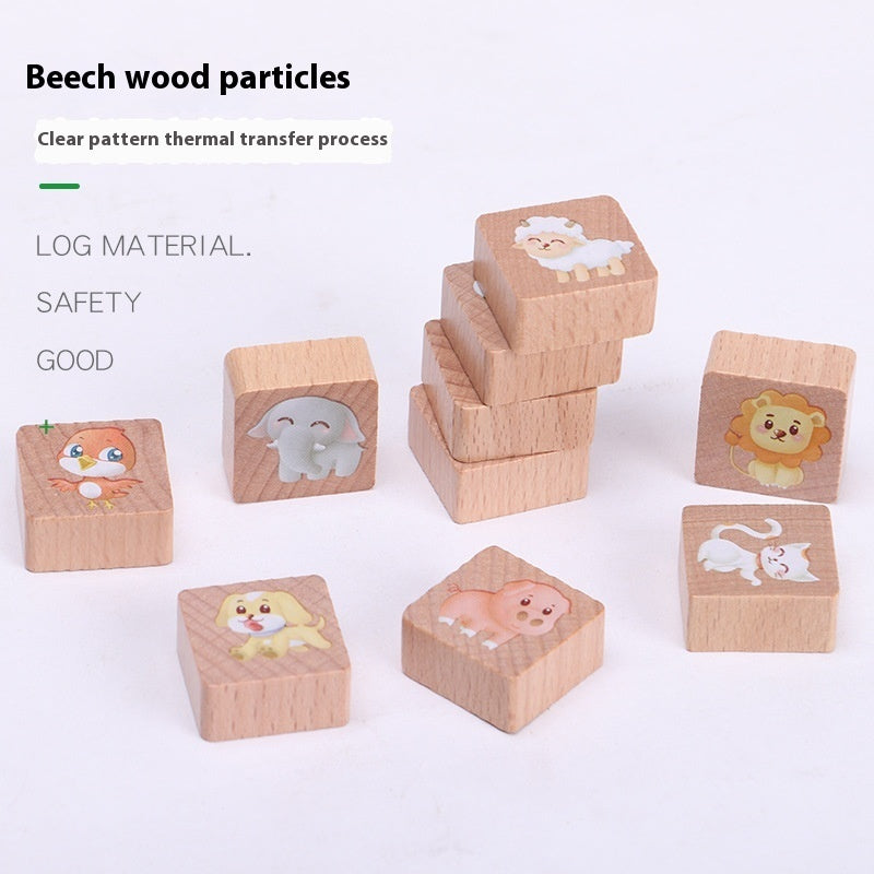 Animal Bus Platform Board Game Kindergarten Mathematics