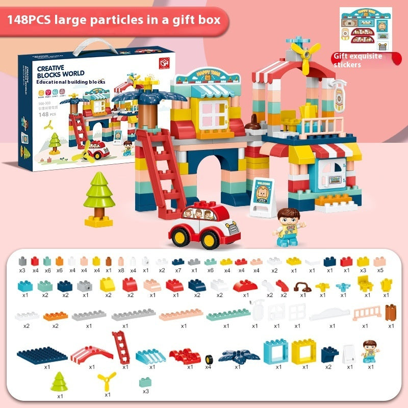 Children's Large Particles Building Blocks Toy