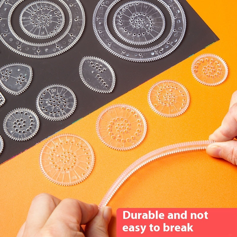 Spirograph Variety Drawing Ruler Educational Toys