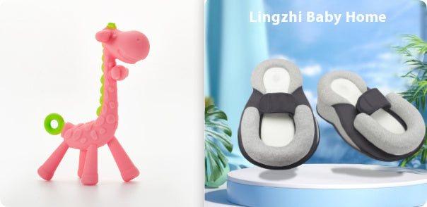 Giraffe Toy for Baby Teether Molar Stick