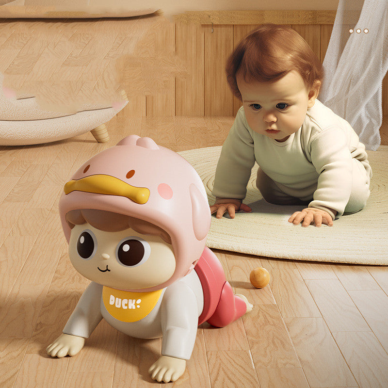 Creative Cartoon Newborn Baby Learns Crawling Toys