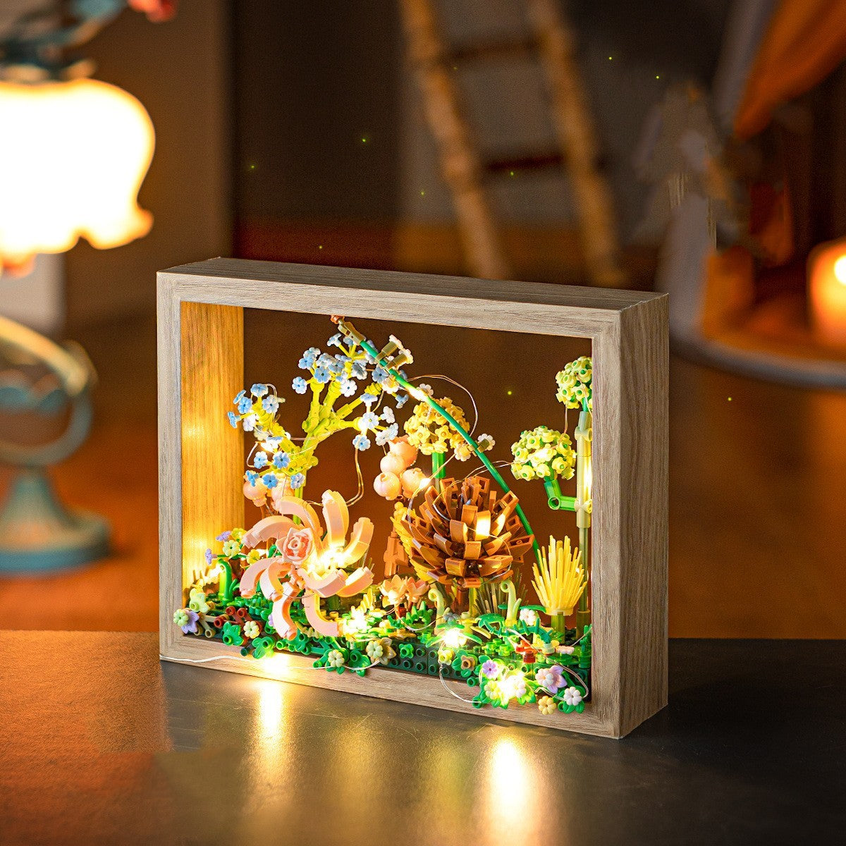 Creative Decoration Children Assembling Building Blocks Toys