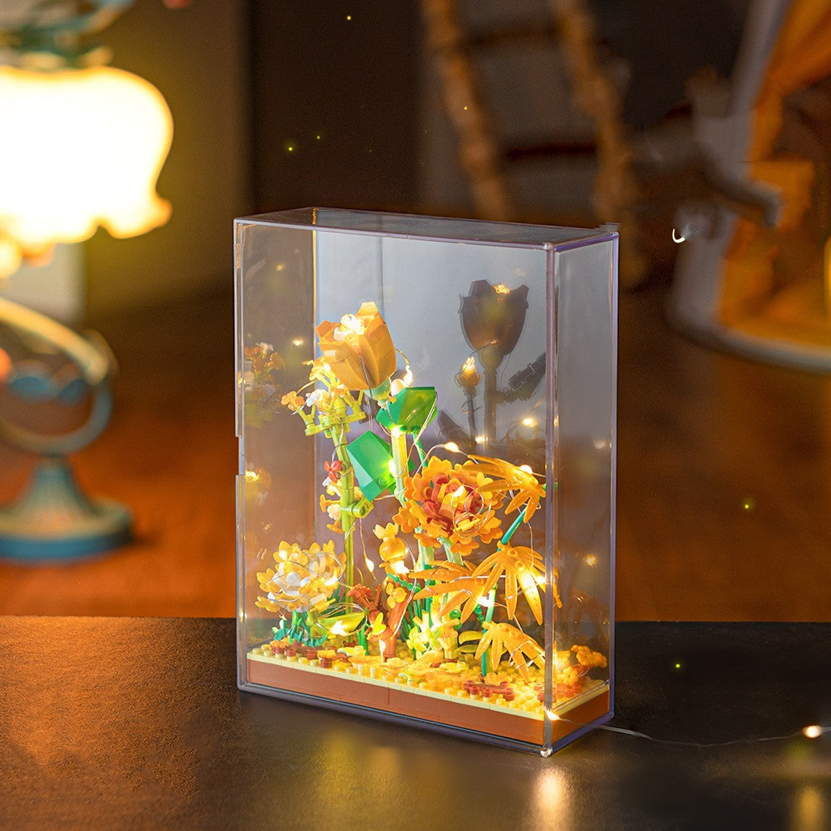 Creative Decoration Children Assembling Building Blocks Toys