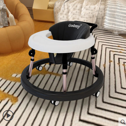 Baby Learning Multifunctional Anti Rollover Can Sit And Push Trolley