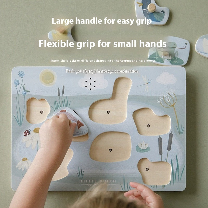 Fashion Toddler Animal Sound Grab Board