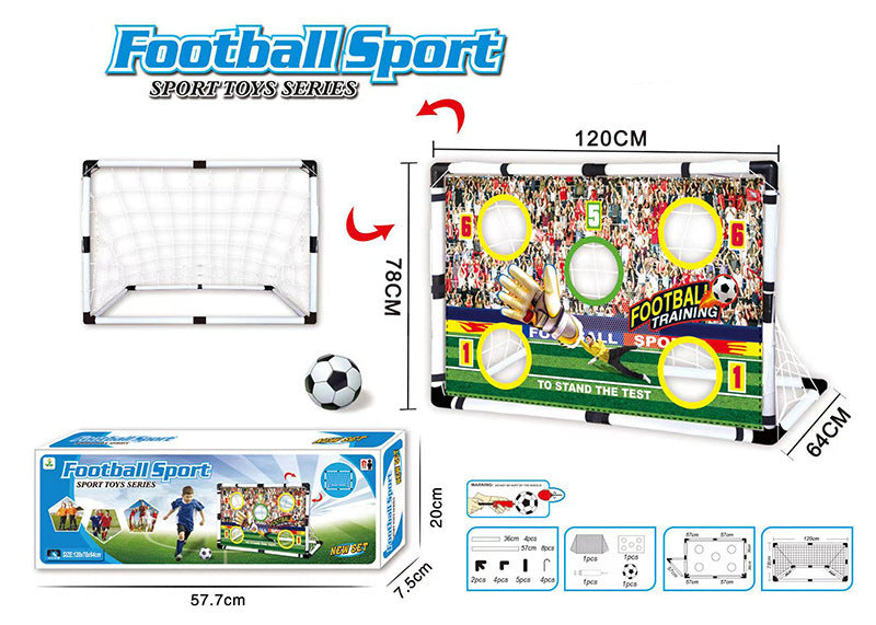 Outdoor Sports Toys Large Football Gate Suit Plastic Simple
